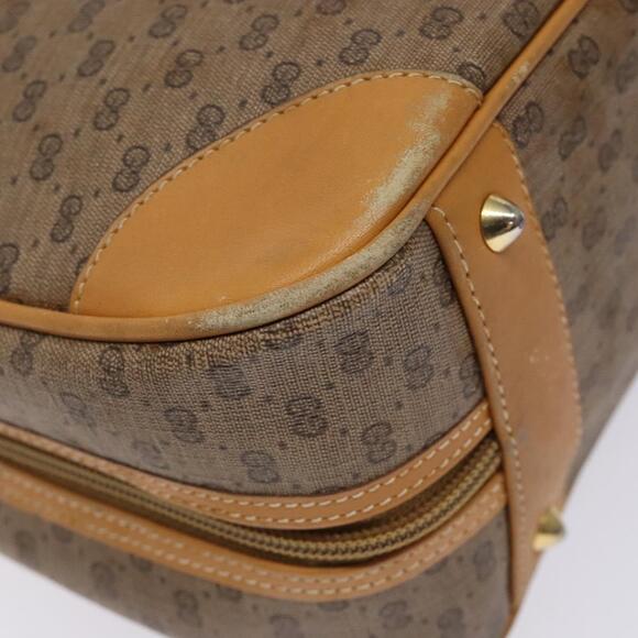 GUCCI Micro GG Supreme Hand Bag Pvc Beige Gold 000 104 000 104 - Picture 11 of 16